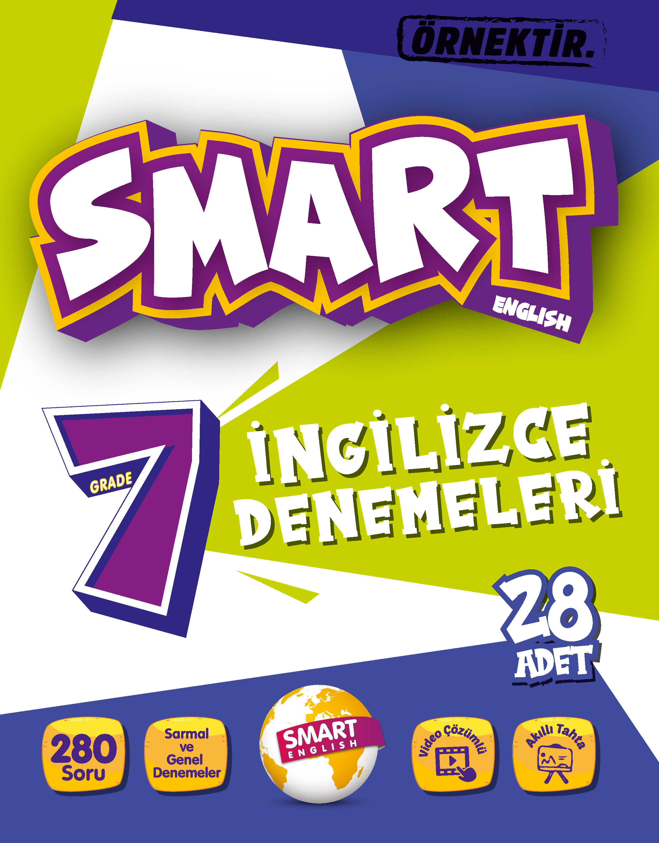 Grade 7 Smart English 28 Adet İngilizce Denemeleri